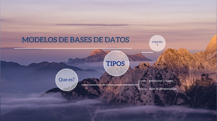 Modelos de base de datos by perla Bautista Rodriguez on Prezi