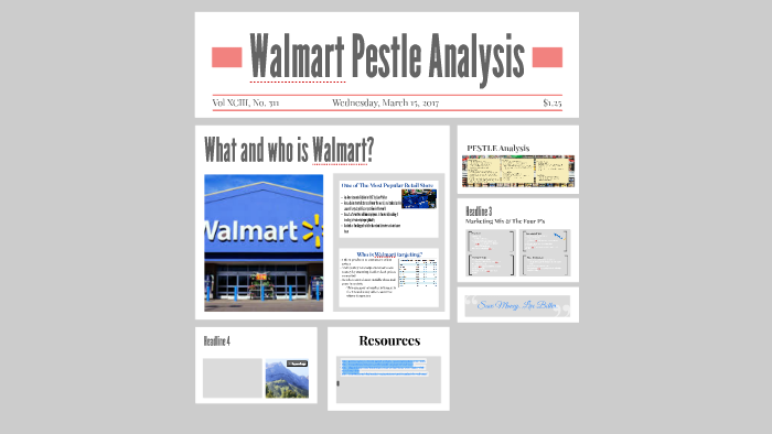 walmart pestle analysis