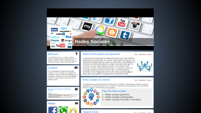 Redes Sociales by Gabriela Rojas Fuentes on Prezi