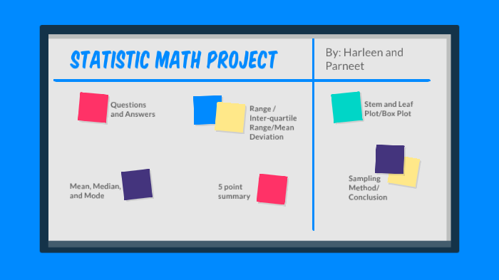Satistics Math Project Statistics Math Project by harleen kaur on Prezi