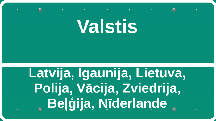 Valstis by Diāna Ušacka on Prezi