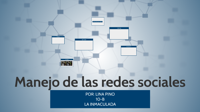 Manejo de las redes sociales by LINA PINO on Prezi