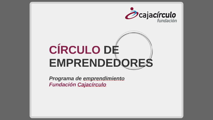 CIRCULO DE EMPRENDEDORES By Eduardo Elua