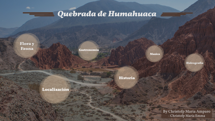 Quebrada De Humahuaca By Amparo Christofp On Prezi