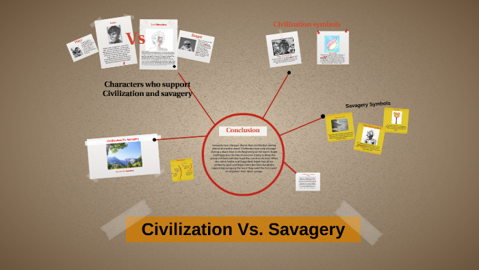 civilization vs savagery in real life