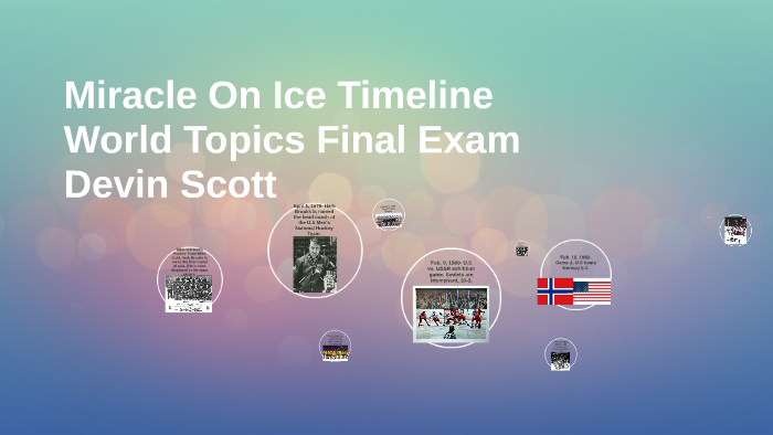 Miracle On Ice Timeline by Devin Scott on Prezi