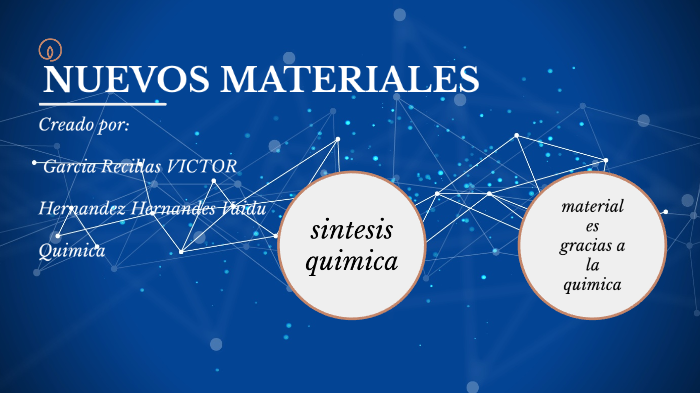 sintesis quimica y divercidad de nuevos materiales by jesús gr