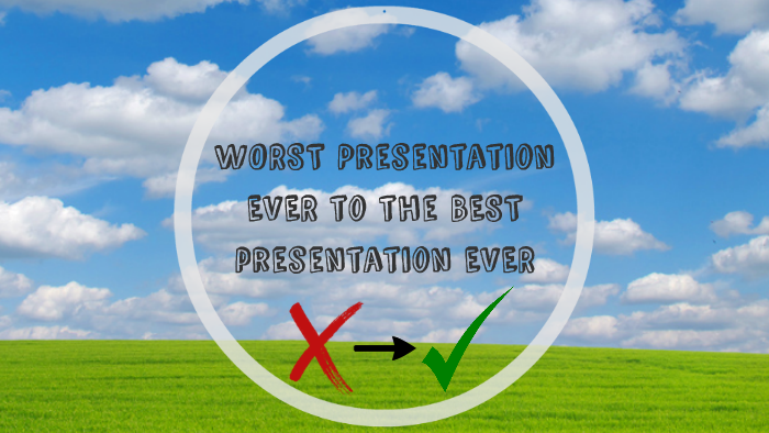 how to make the worst presentation ever