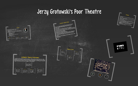 Jerzy Grotowski's Poor Theatre by Clint Anderson