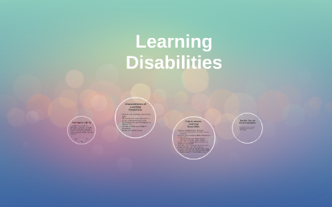Learning Disabilities by Danielle Ward on Prezi