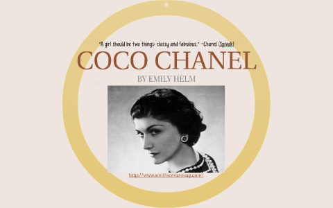 COCO CHANEL by Emily Helm