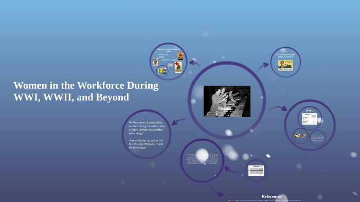 Women in the Workforce during WWI and WWII by Ann Carpenter on Prezi