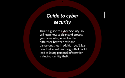 Guide to youth cyber security by Brandon Aines on Prezi