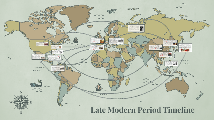 Late Modern Period Timeline by Dino Oikonomou