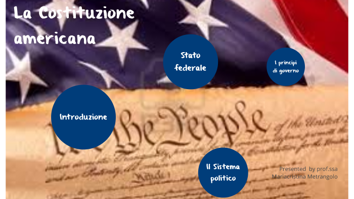 Chi Ha Scritto La Costituzione Americana La Costituzione americana by Mariacristina Metrangolo on Prezi