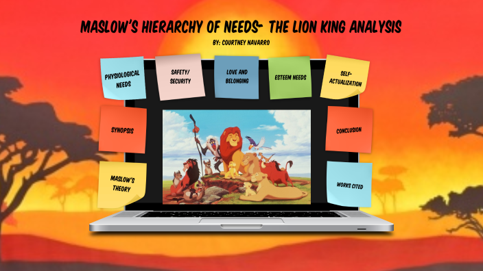 what is the thesis of lion king