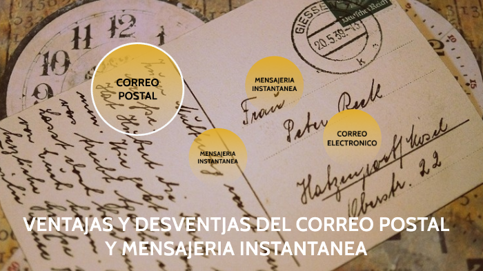 Cuál Es La Ventaja Del Correo Postal prezi.com