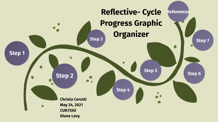 graphic organizer for a reflective essay