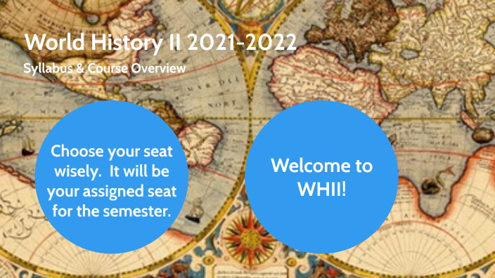 WHII Syllabus 2021-2022 by Kristin Baber