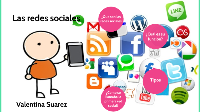 Las redes sociales by valentina suarez on Prezi