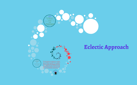 what is eclectic approach in teaching