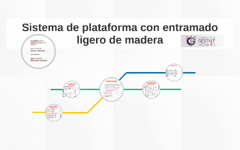 Sistema de plataforma con entramado ligero de madera by armando Rodriguez