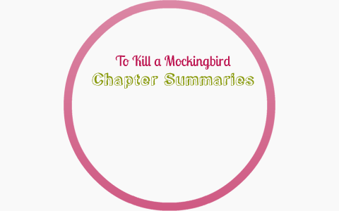to kill a mockingbird chapter summaries