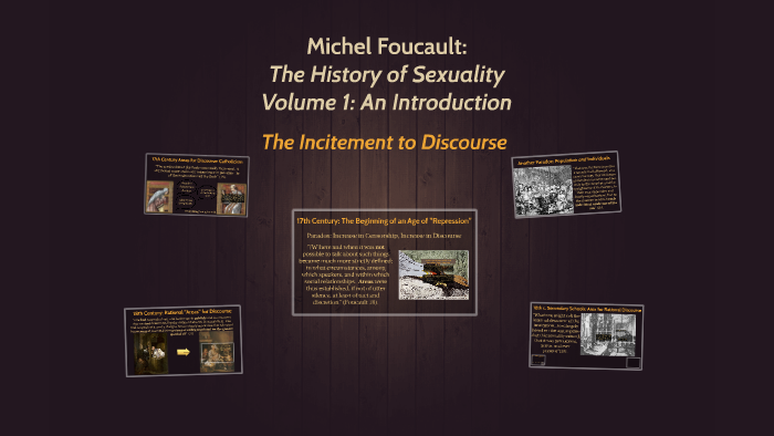 Michel Foucault The History Of Sexuality V1 By Catelin Turman 