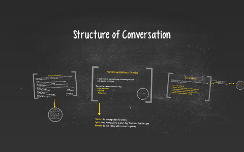 Structure of Conversation by Claudia Carter on Prezi