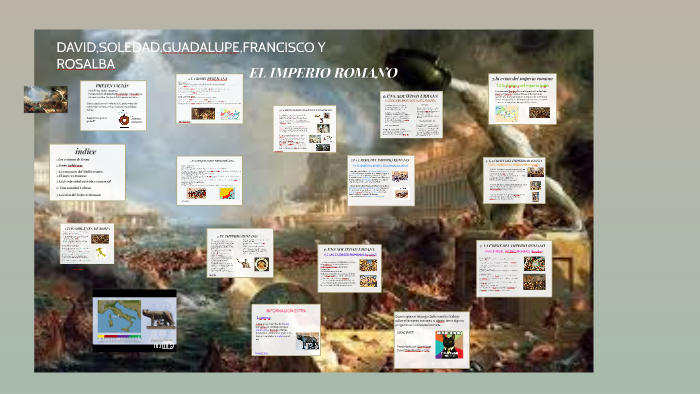 EL IMPERIO ROMANO by guadalupe de la vega on Prezi
