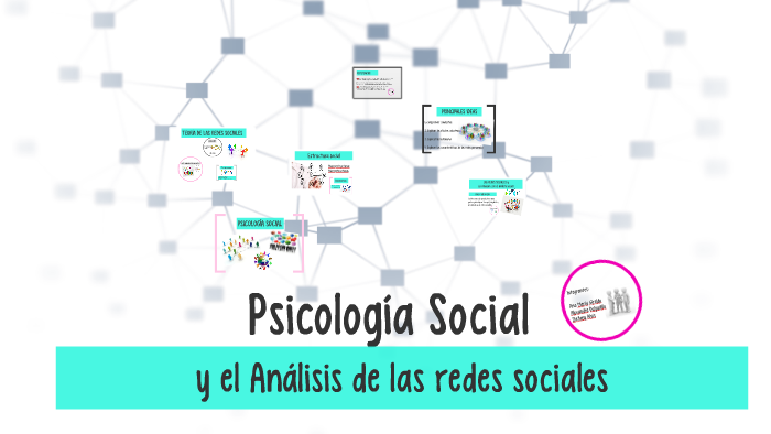 Psicología Social y el Análisis de las redes sociales by Ana Giraldo on ...