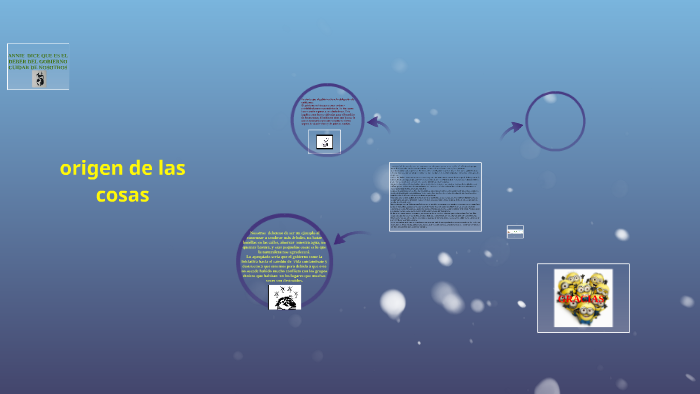 EL ORIGEN DE LAS COSAS by susan sandoval on Prezi
