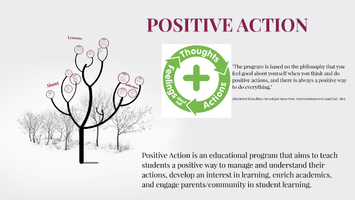 POSITIVE ACTION by Lynne Bouchard on Prezi