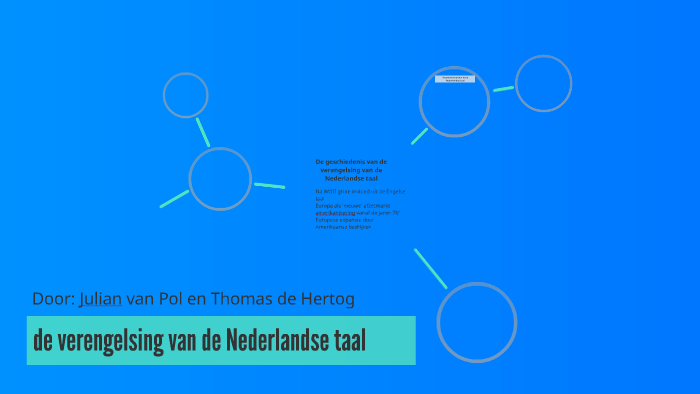 de verengelsing van de Nederlandse taal by `thomas de hertog on Prezi