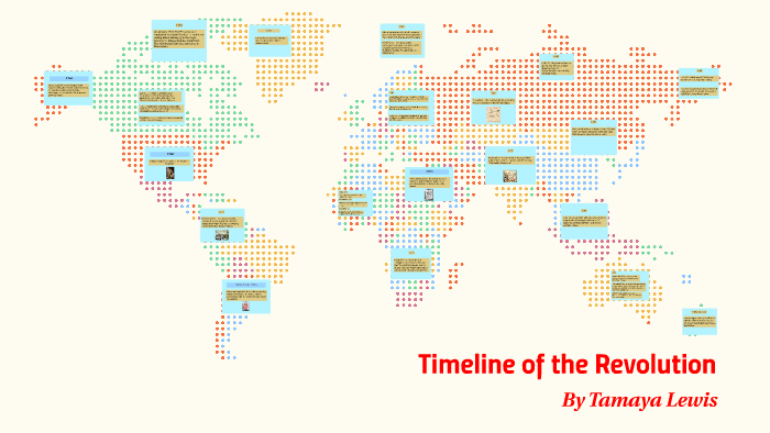 Timeline of the Revolution by Tamaya Lewis on Prezi