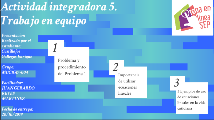Actividad Integradora 5 Trabajo En Equipo