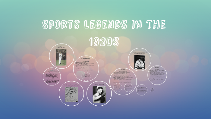 Sports legends in the 1920s by Tori Lassahn on Prezi