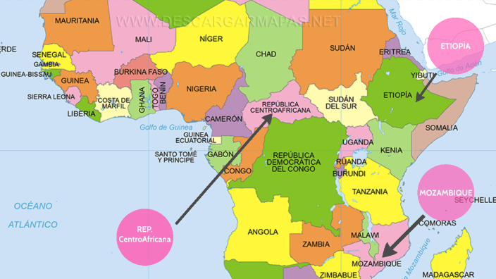 Mapa mundi - Africa by carolina palomino on Prezi