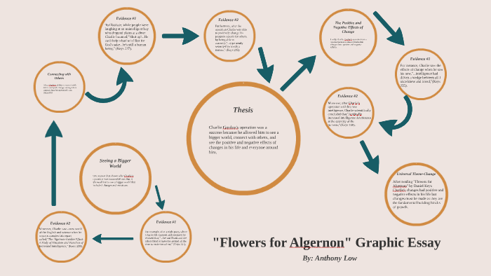 compare and contrast essay flowers for algernon