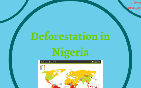 literature review on deforestation in nigeria