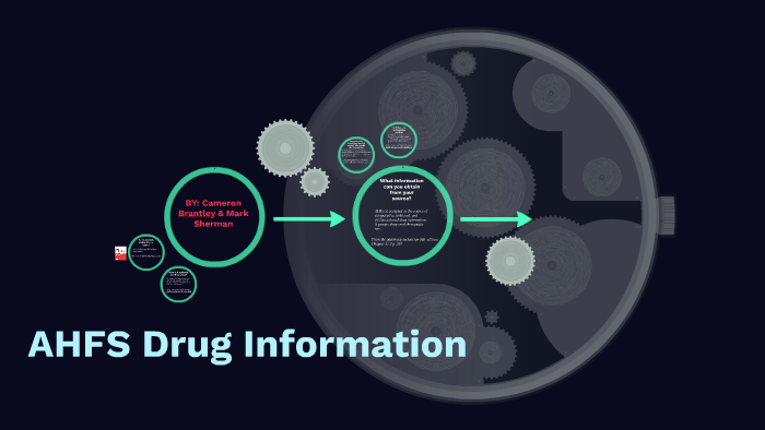 Ahfs Classification AHFS Drug Information by Cameron Brantley