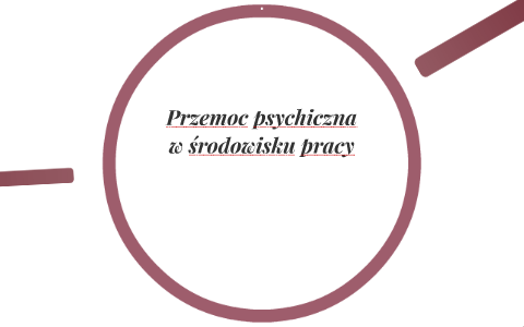 Przemoc Psychiczna W środowisku Pracy By Magdalena Palęga On Prezi