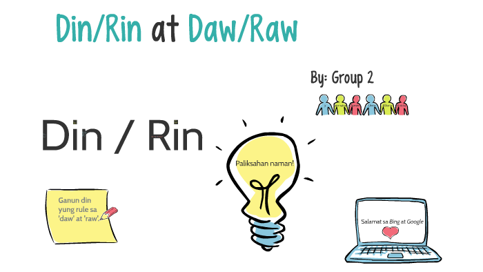 Din/ Rin at Daw/Raw by Alliona Joress Bacerdo
