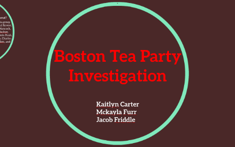 Boston Tea Party by Jacob Friddle on Prezi