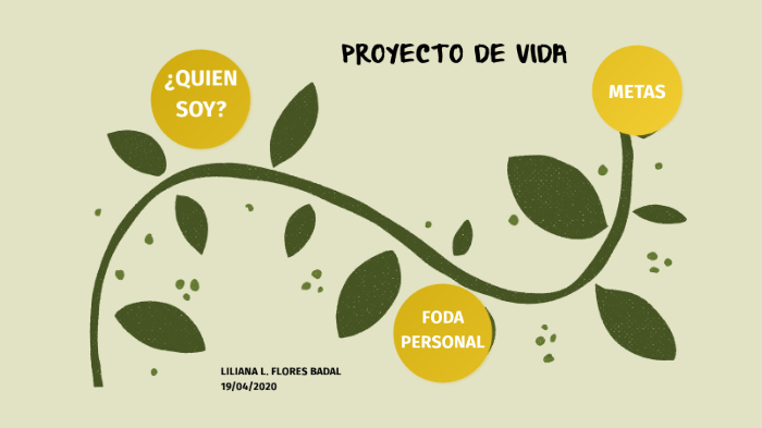 PROYECTO DE VIDA by Liliana Flores on Prezi