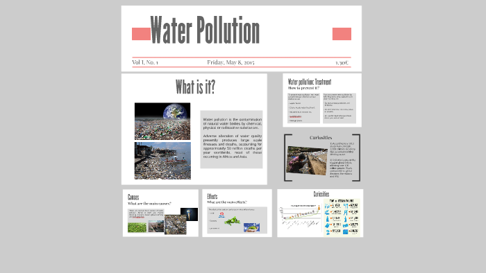 Water Pollution by on Prezi
