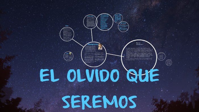 EL OLVIDO QUE SEREMOS by Daniela Salazar López on Prezi