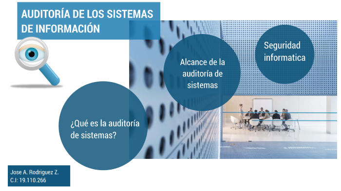 AUDITORÍA DE LOS SISTEMAS DE INFORMACIÓN by Alexander Rodriguez on Prezi