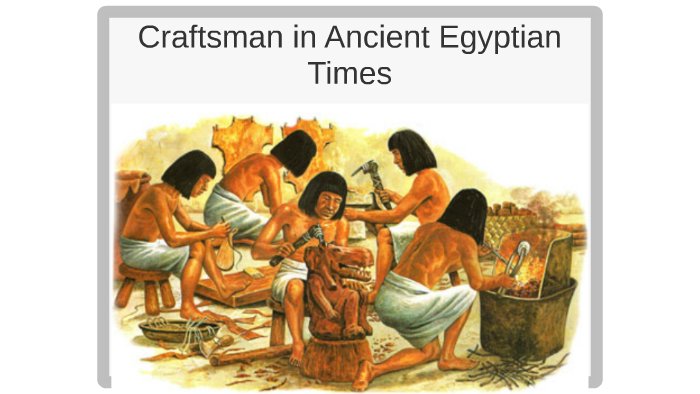 Jobs of craftsmen in ancient egypt