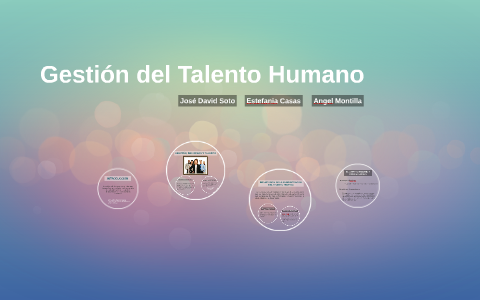 Gestión del Talento Humano by David soto on Prezi